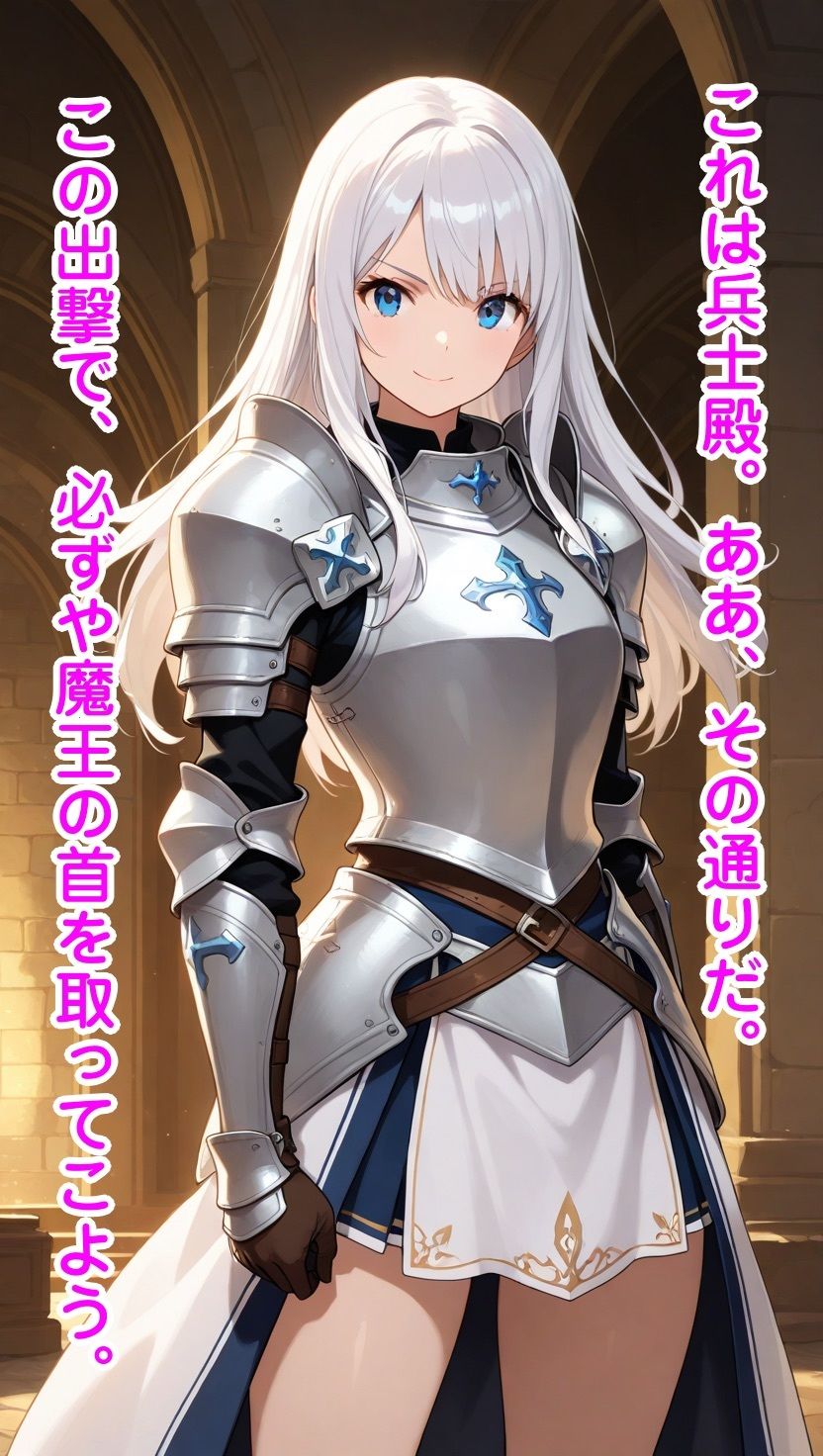 サンプル画像3:洗脳済みの聖騎士様(無様堂総本家) [d_682705]