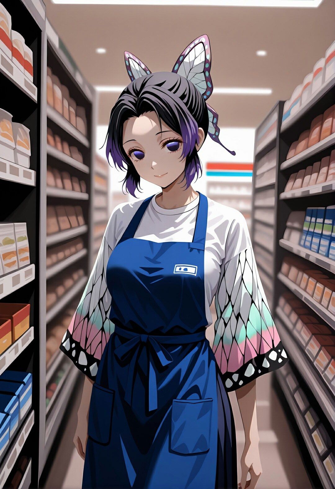 サンプル画像1:【透視・催●】蟲柱地獄のコンビニ24時間営業(脳汁快楽工房) [d_682706]