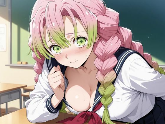 サンプル画像1:コスルーム  イチャラブえっち漬け  鬼滅〇刃  甘露寺〇璃(アフロディ) [d_682710]