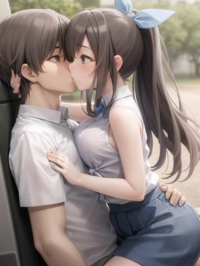 月岡〇鐘の野外デート 画像3