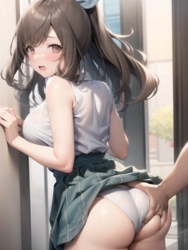 月岡〇鐘の野外デート 画像6