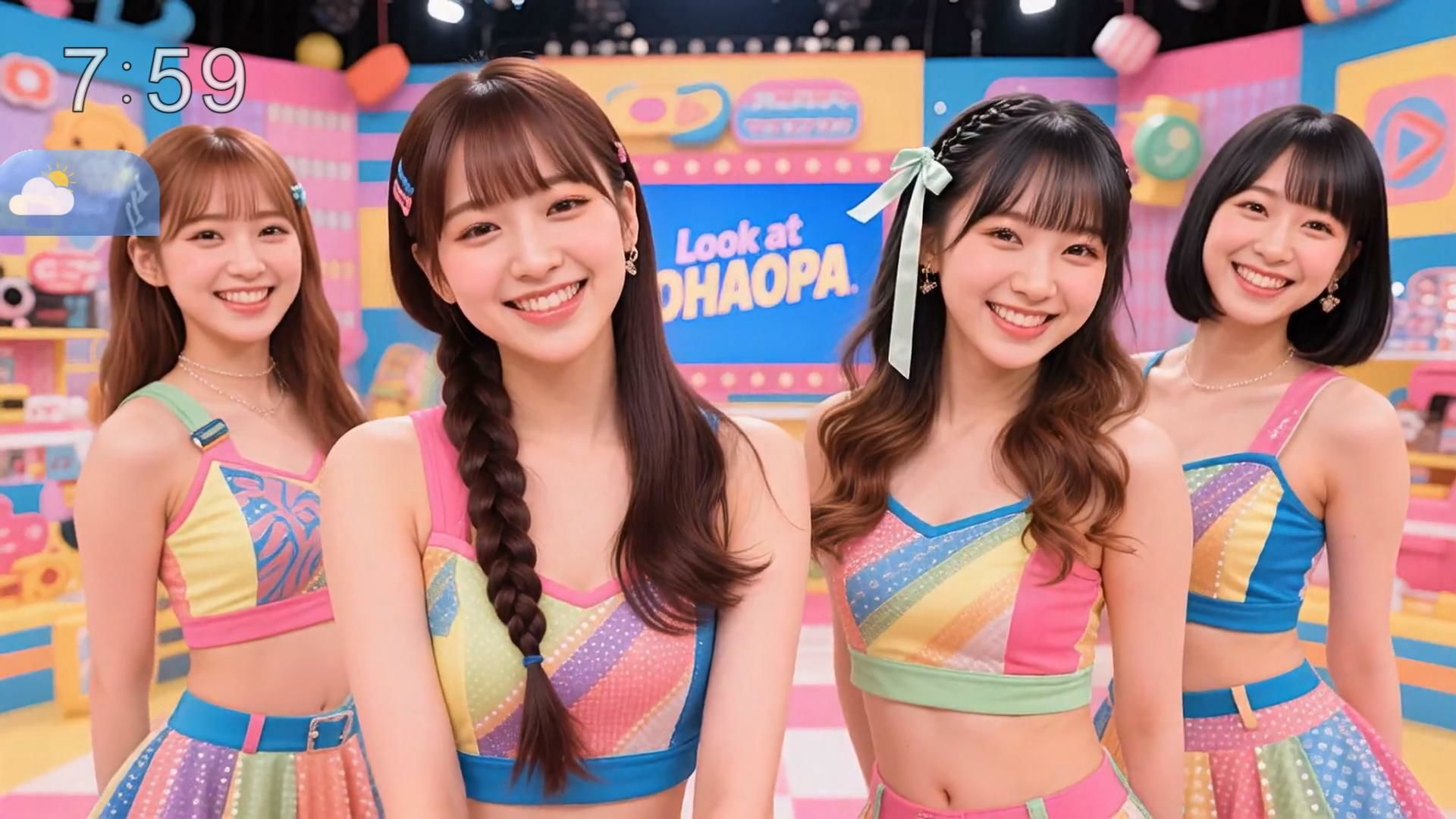 【動画】7時59分52秒のおっぱい注意報！ 画像1