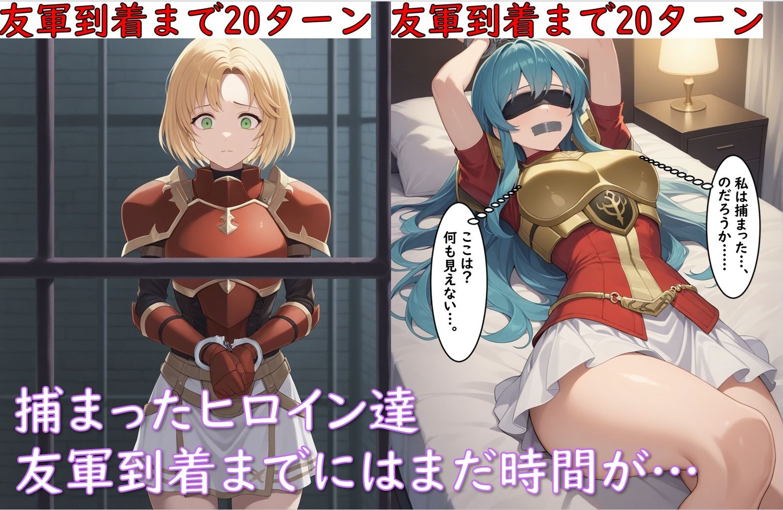 サンプル画像3:FEヒロイン凌〇_聖魔の女騎士編_友軍到着までに汚される彼女達(Aiイラスト販売所) [d_682824]