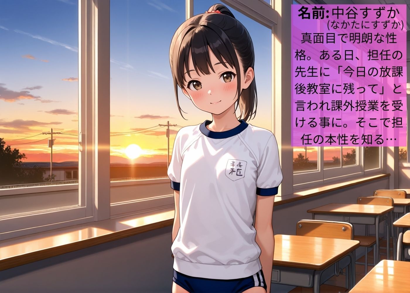 課外授業は保健体育〜つるぺた娘のエッチなお勉強〜【性指導】【初体験】【セリフ入り有】【CG500枚】 サンプル画像 2
