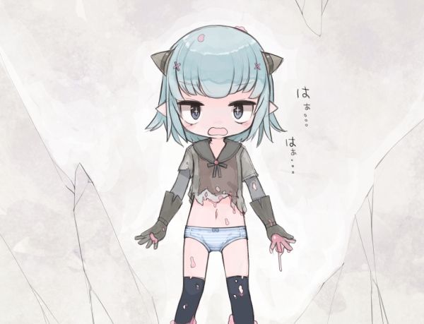 魔物とかトラップやマジックアイテムにお外で裸にされちゃう女の子たちのお話_2