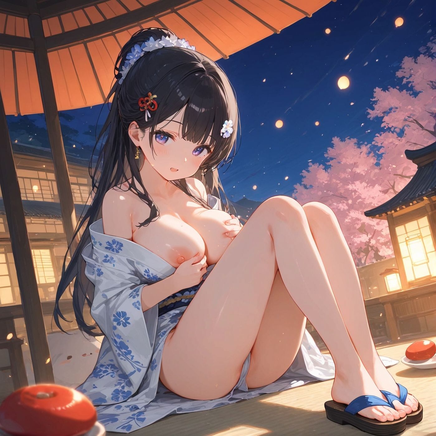 浴衣、、、どう?【浴衣美少女八の厳選CG221枚収録】 画像7