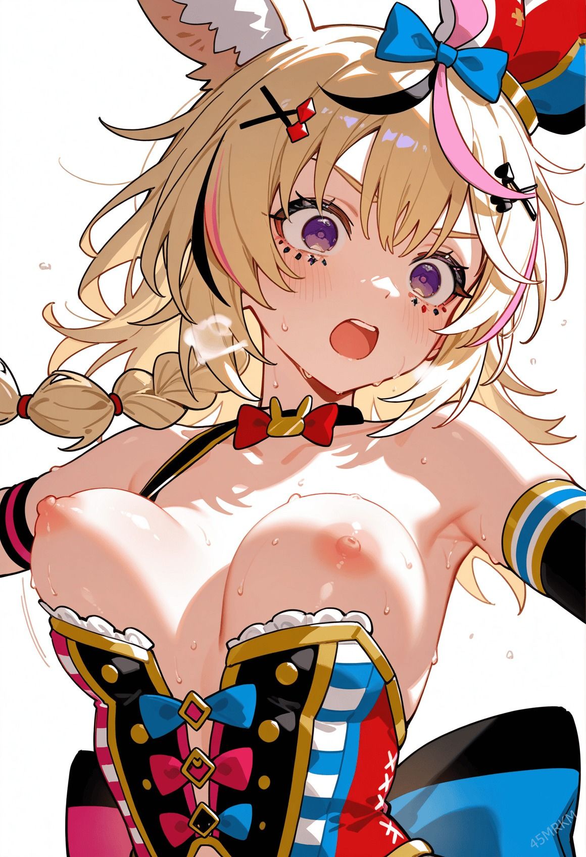 H-17 A ホ○ライブおっぱいポロリラッキースケベ9