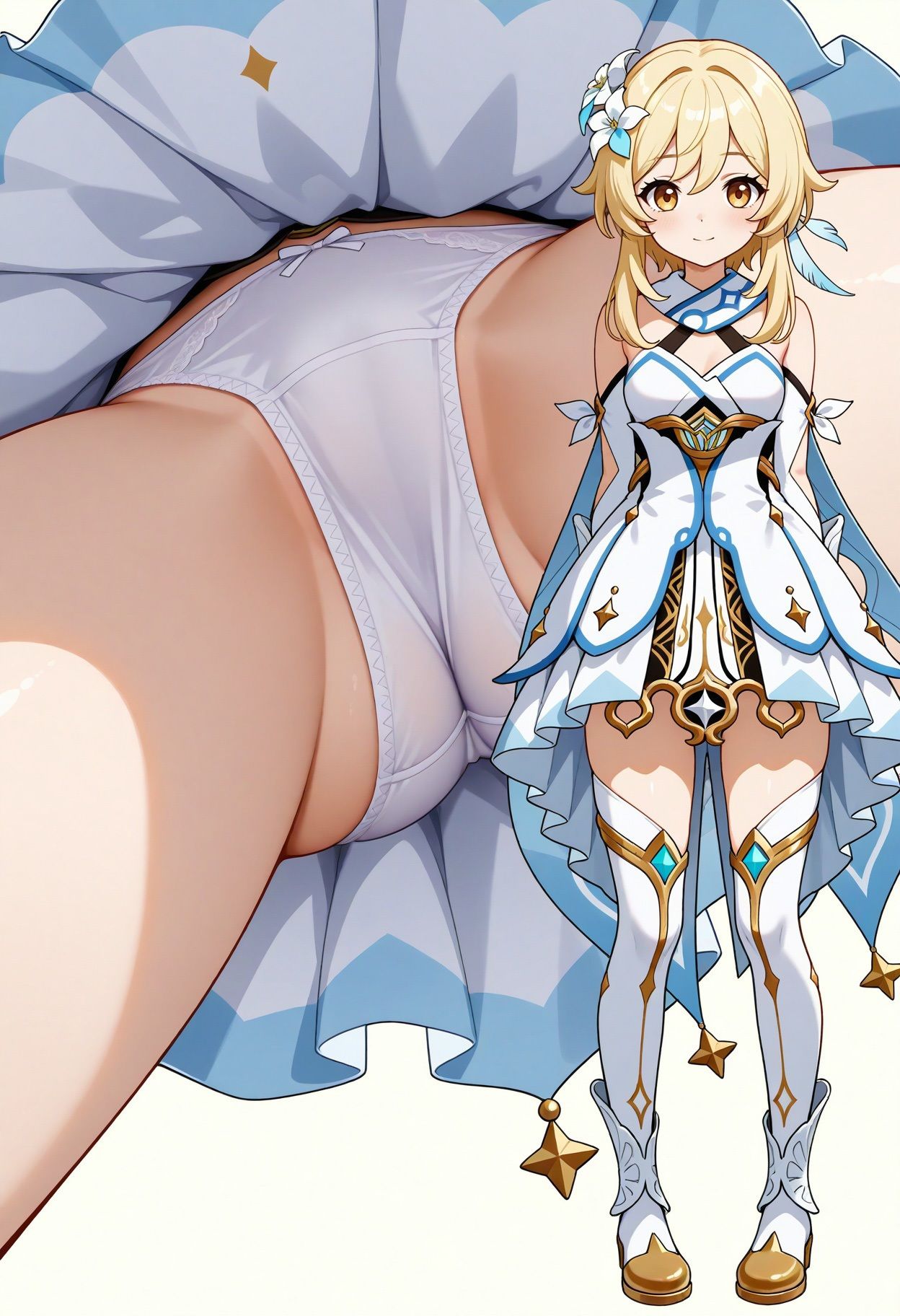 サンプル画像2:立ち絵とローアングル【蛍風1】(Lunarith) [d_682973]