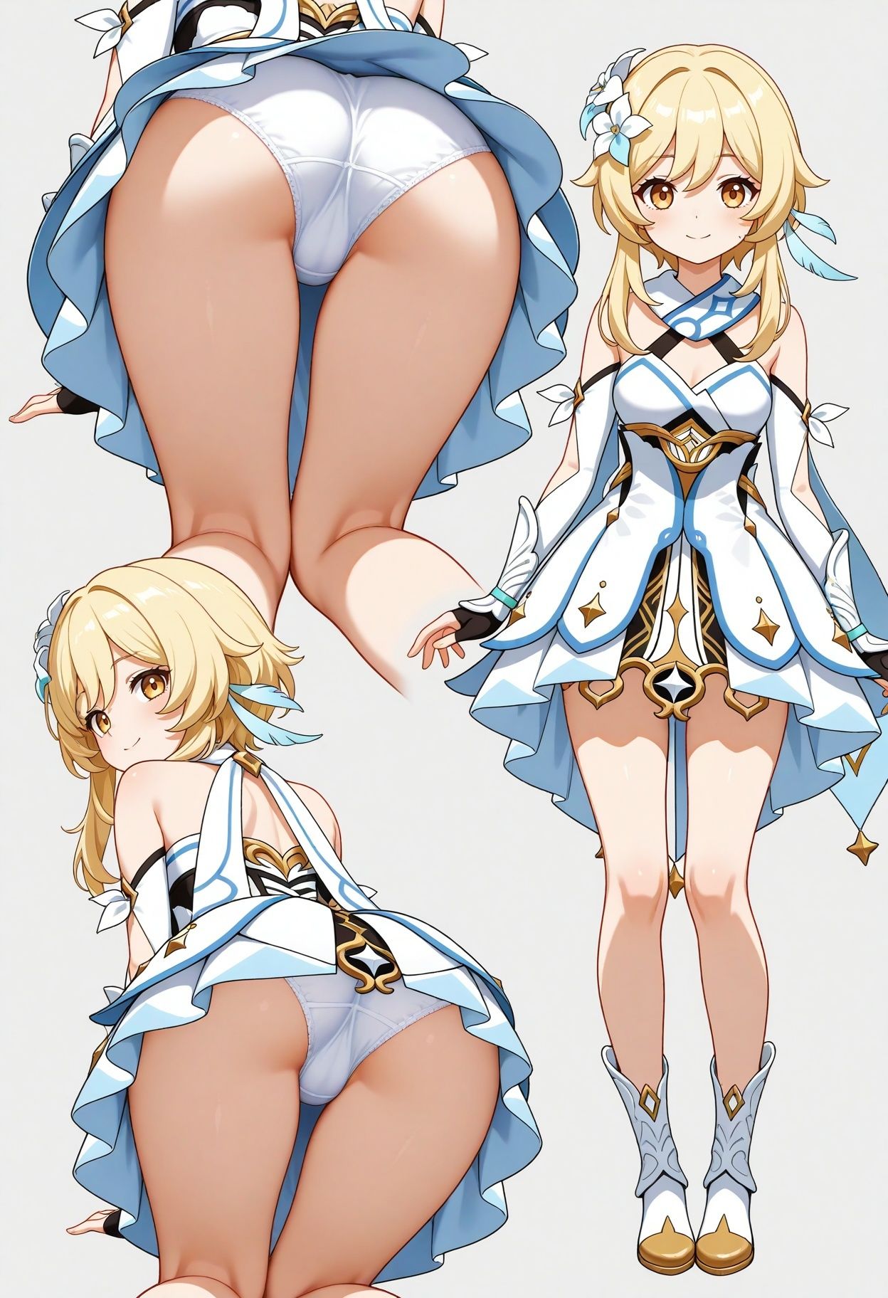 サンプル画像3:立ち絵とローアングル【蛍風1】(Lunarith) [d_682973]