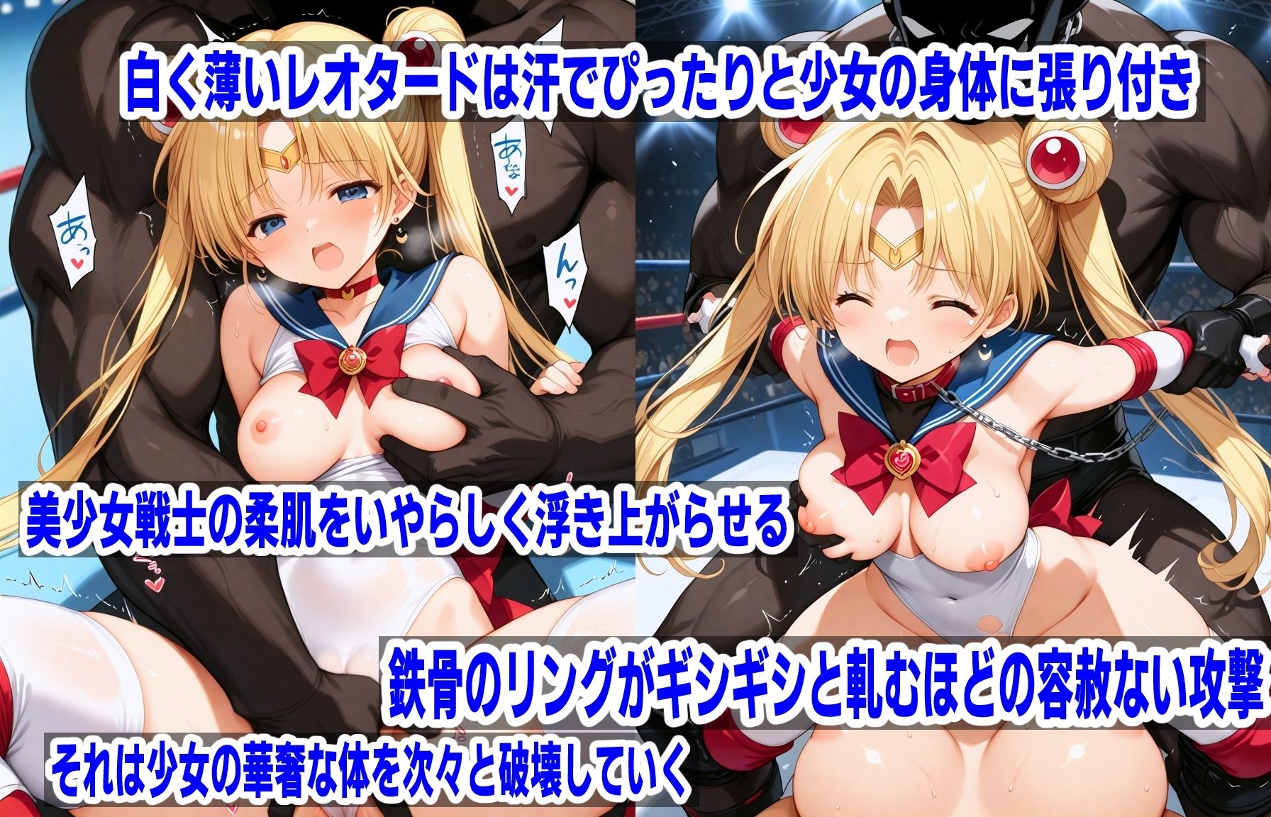 AI敗北少女CG集シリーズ セーラー〇ーン 陥落 画像2