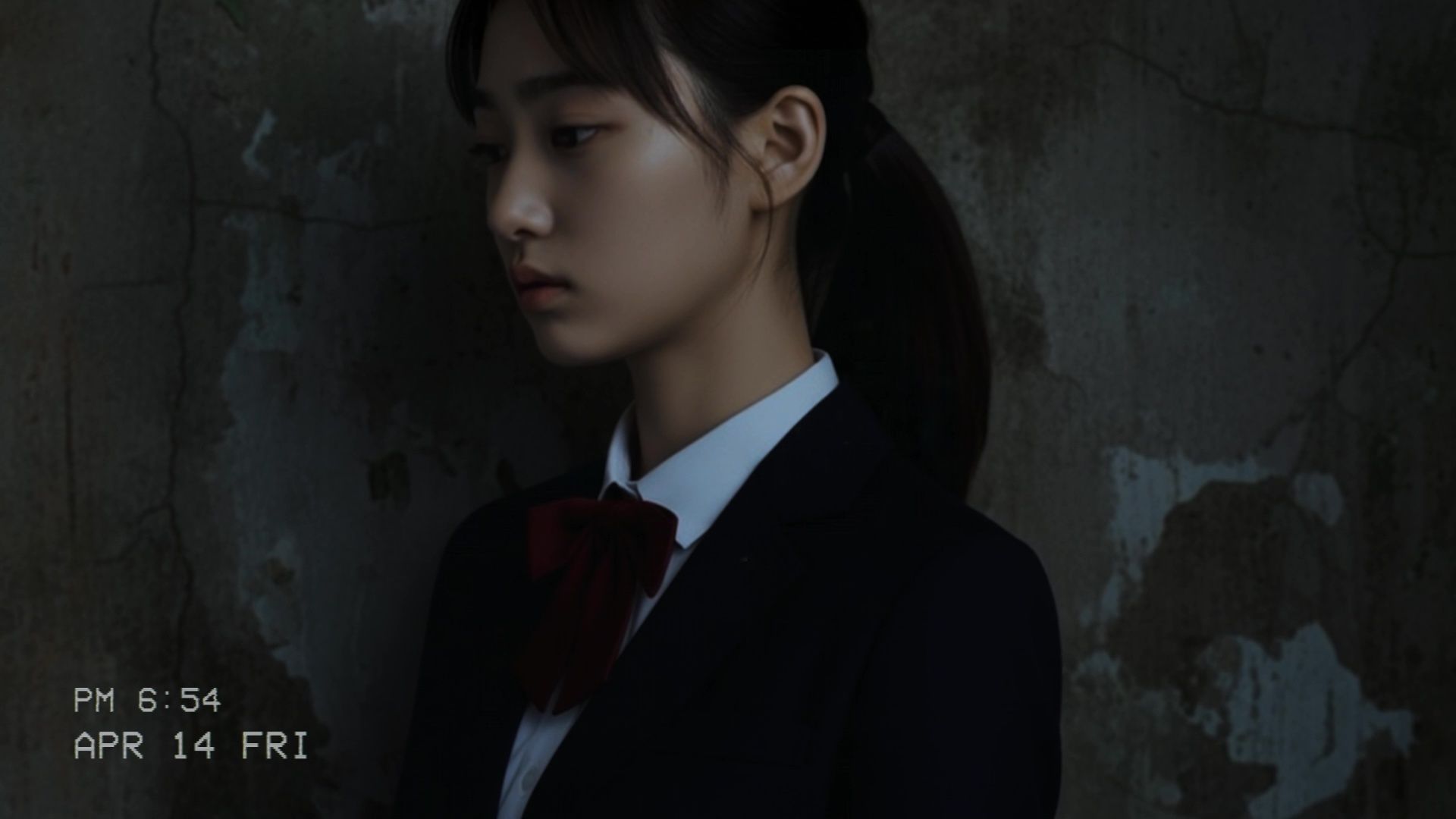 万引き女子校生のお仕置き謝罪動画 4 画像2