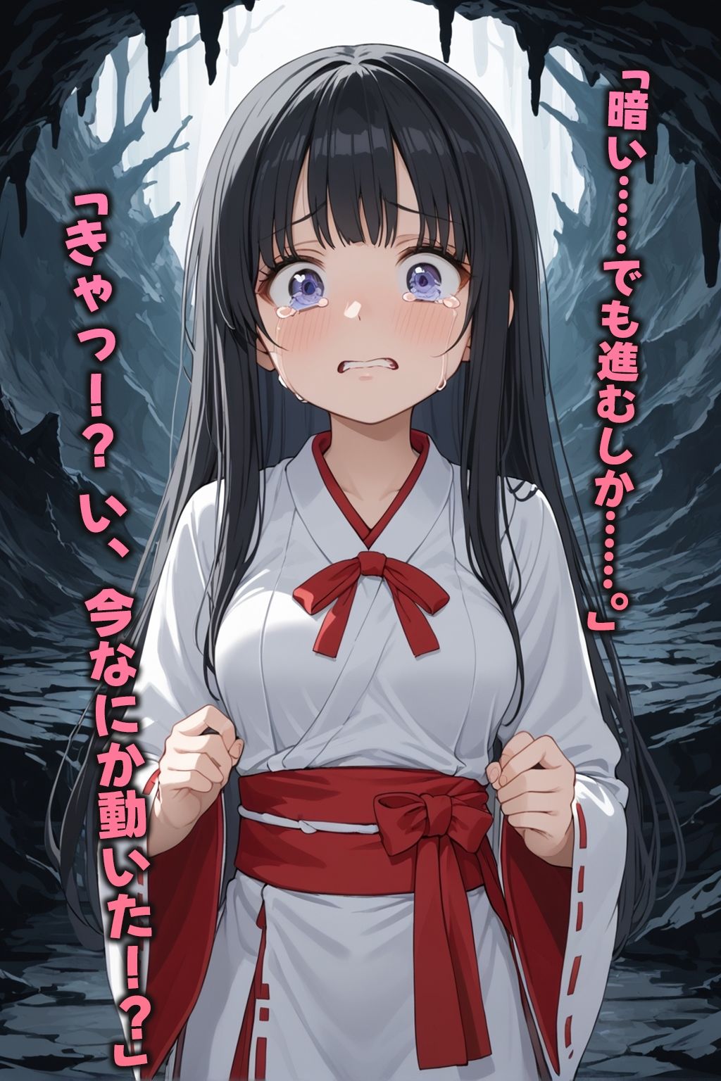 サンプル画像2:異世界転移したら触手の迷宮なんですけど！？(幻視スタジオ) [d_683143]