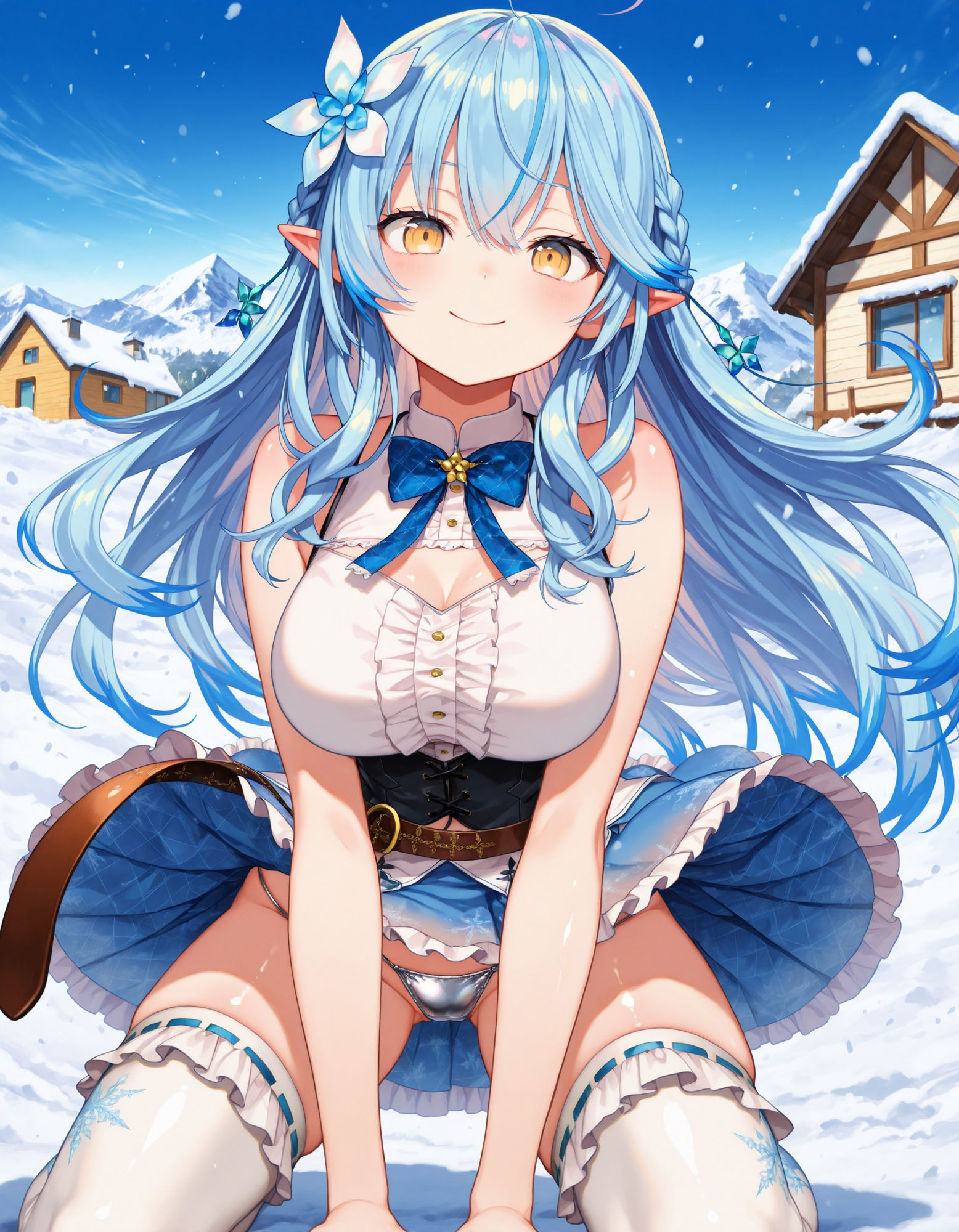 雪〇ラミィのパンチラ 画像7