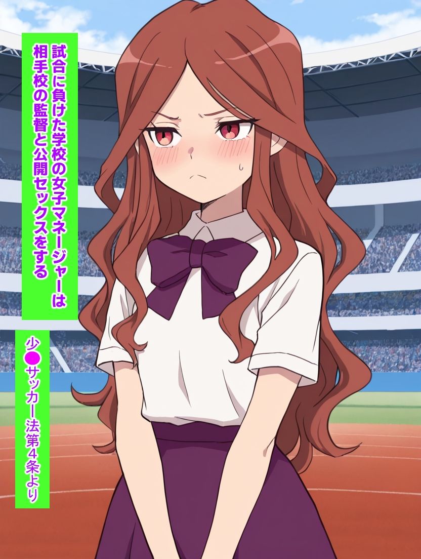イナズマイ●ブンCG集 ースタジアム内で公開全裸セ●クスー 画像1
