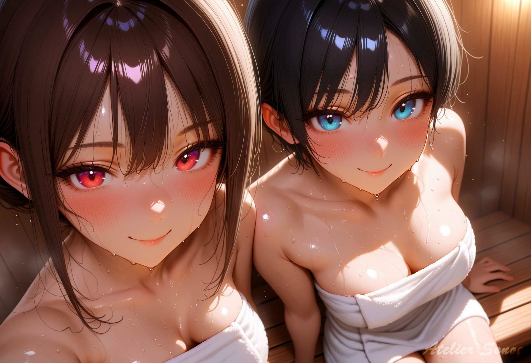 サンプル画像2:混浴サウナ旅記録 vol.2(Atelier Sonoe) [d_683265]