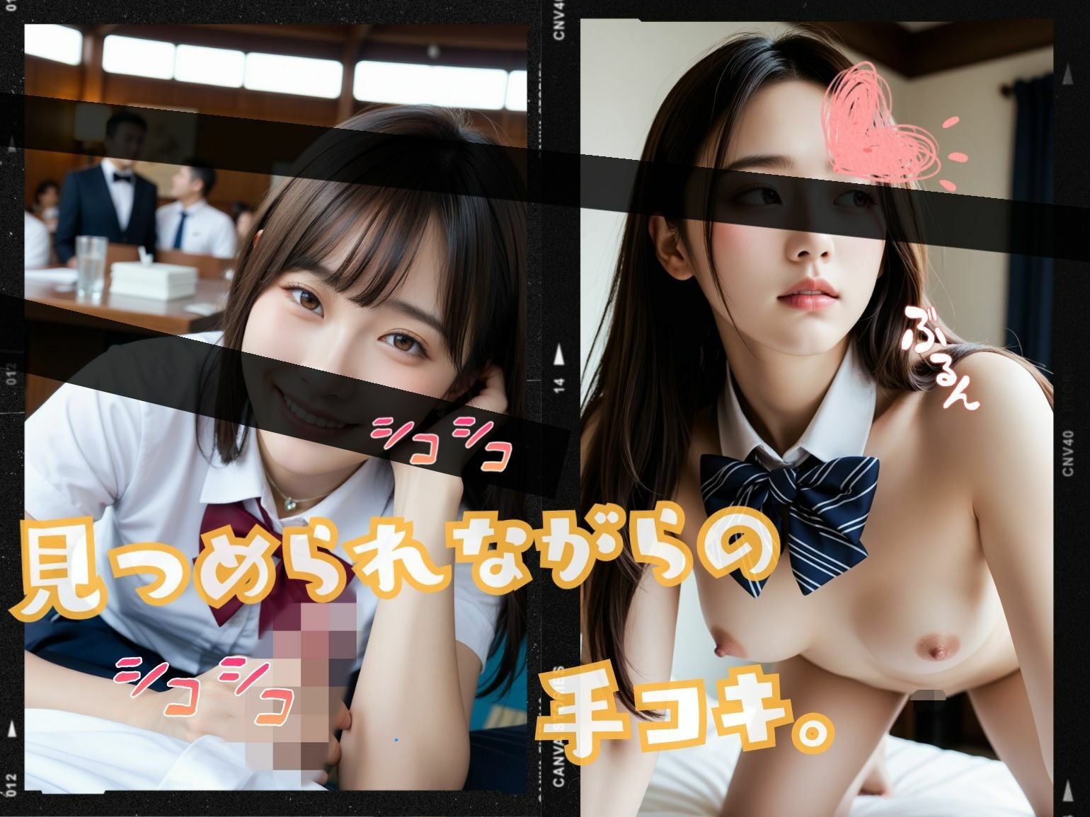 サンプル画像3:えちえちJK誘惑少女 – 露出と足コキ -(えちえちJK 誘惑ch.) [d_683302]