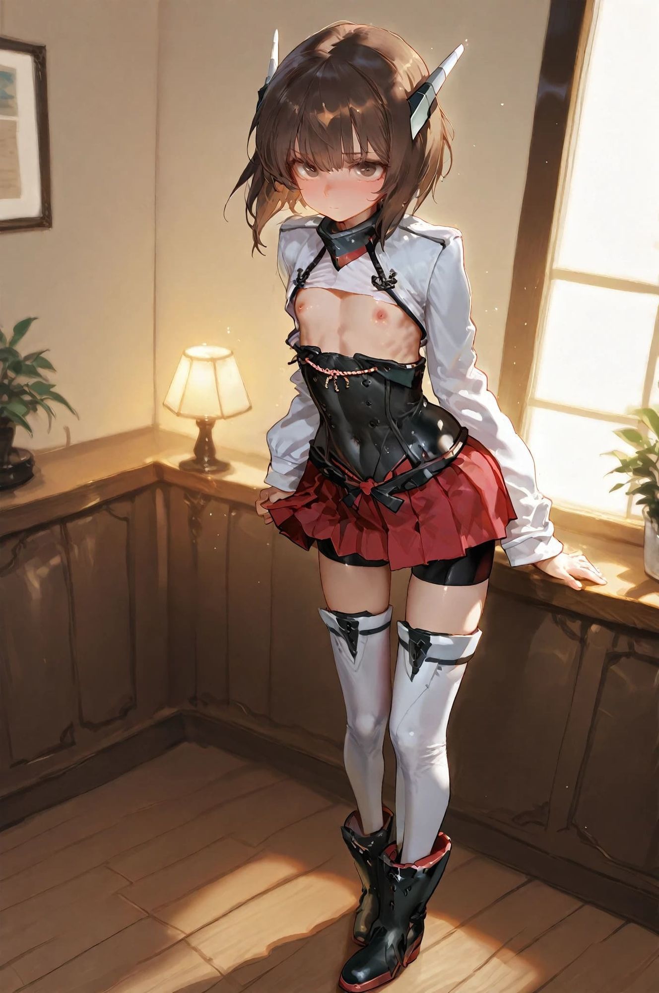 紅に染まる甲板 サンプル画像 2