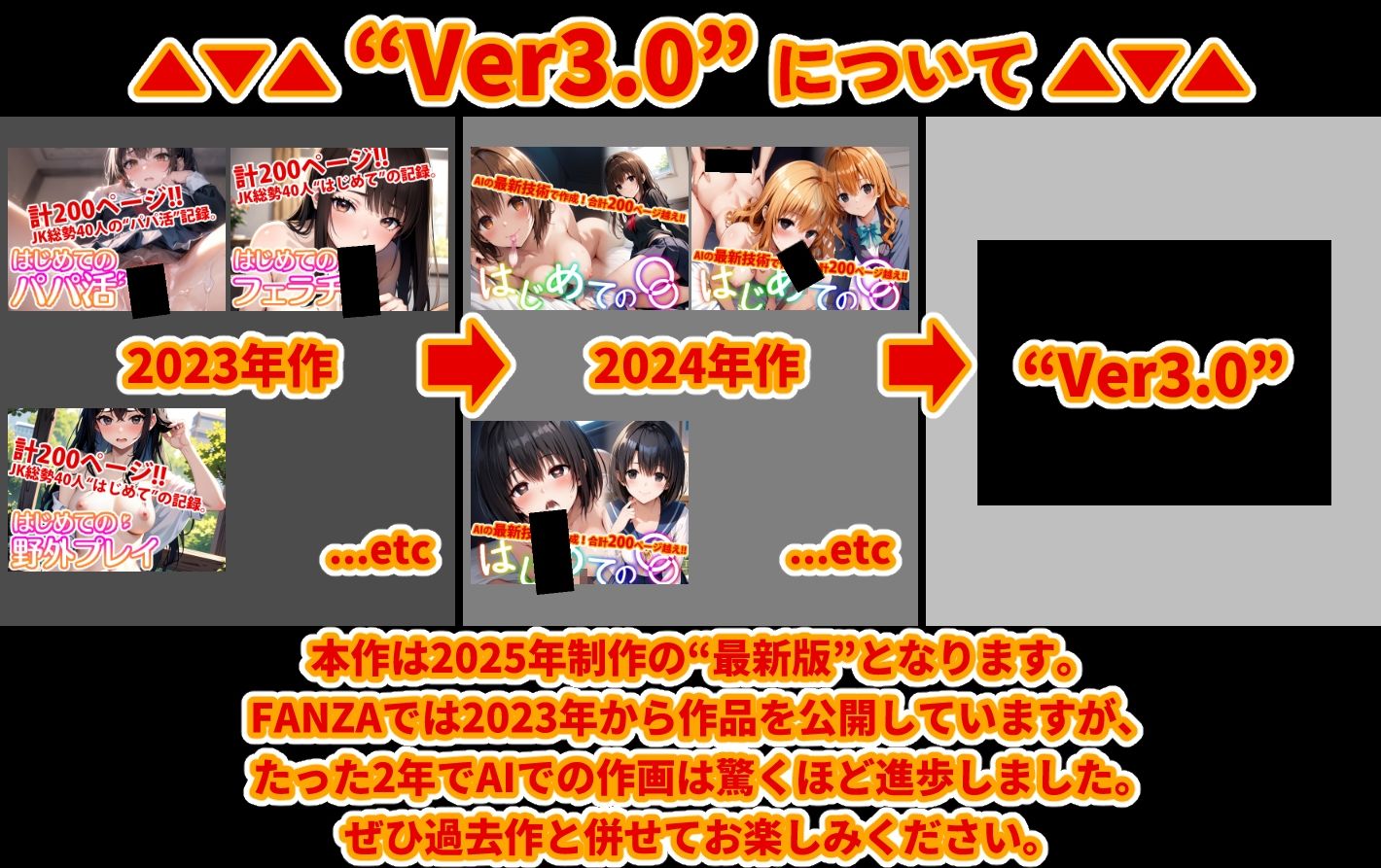 【Ver3.0】はじめての〇〇 -夏の思い出と日焼けの後-【1month later】 画像1