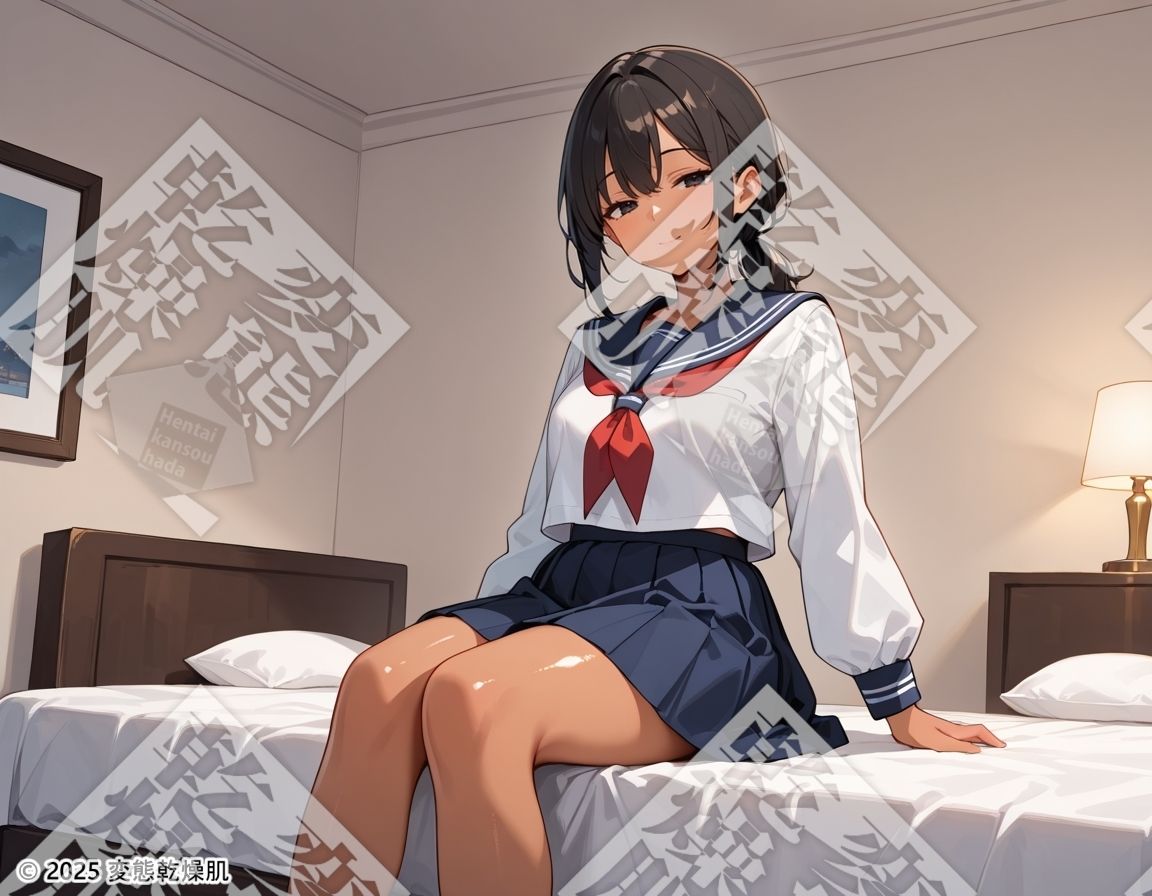 サンプル画像3:【Ver3.0】はじめての〇〇 -夏の思い出と日焼けの後-【1month later】(変態乾燥肌) [d_683384]