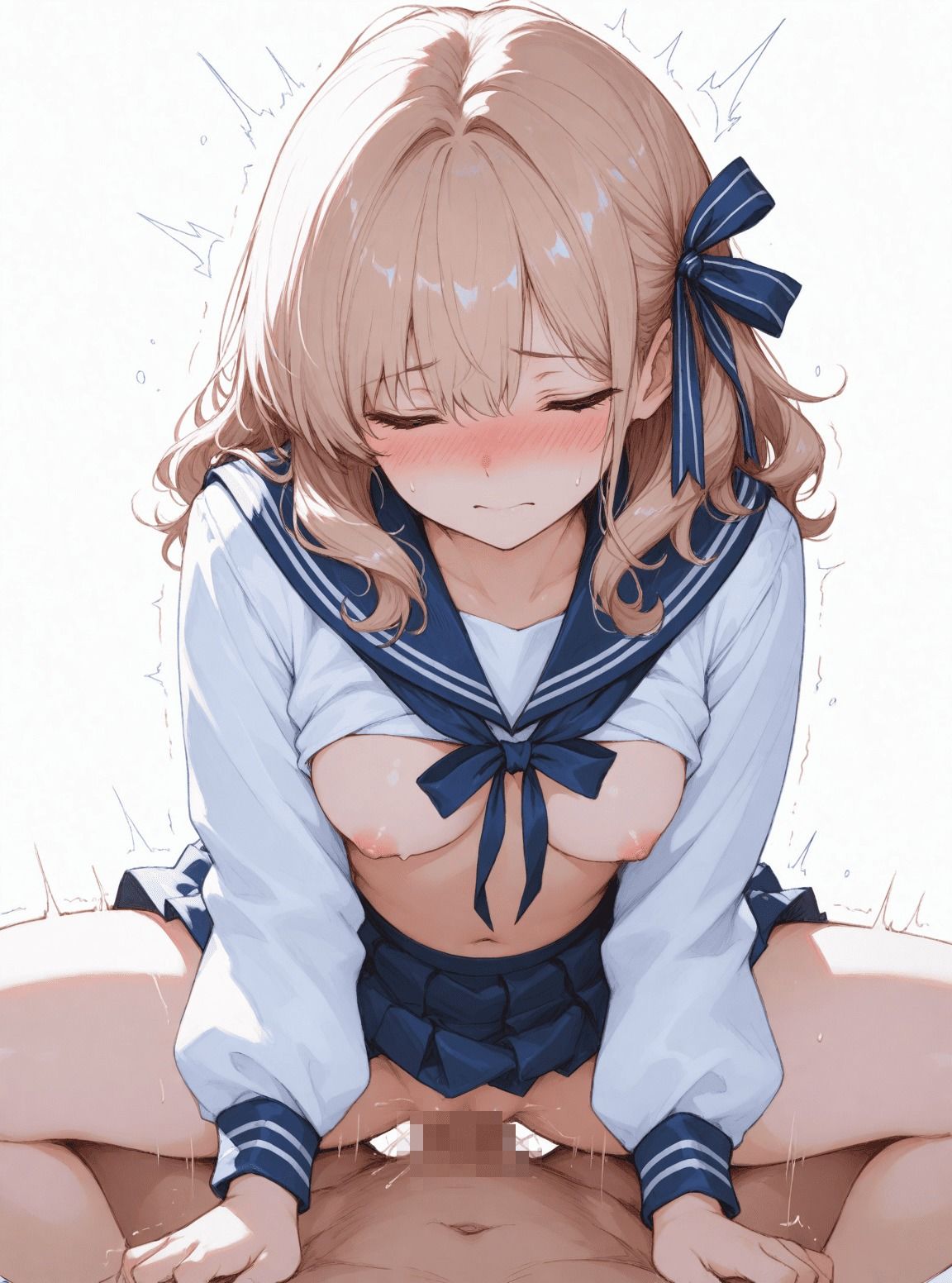 媚薬で感度倍増!!処女J●を犯してみた 画像2