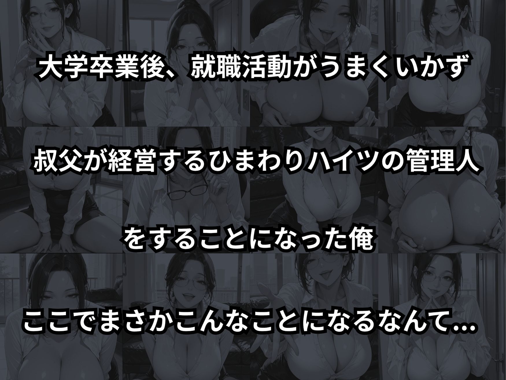 サンプル画像2:欲求不満な欲妻達に押し倒されちゃう話Vol.3(mapuememaru) [d_683419]