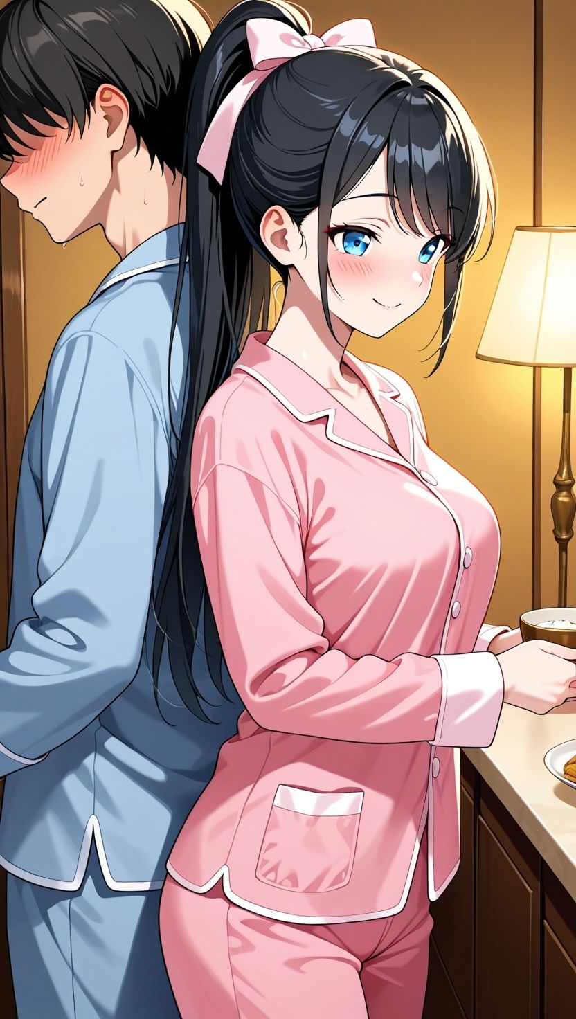 サンプル画像3:黒髪ポニテ妹が兄にだけ見せる甘えと背徳(妹学園) [d_683443]