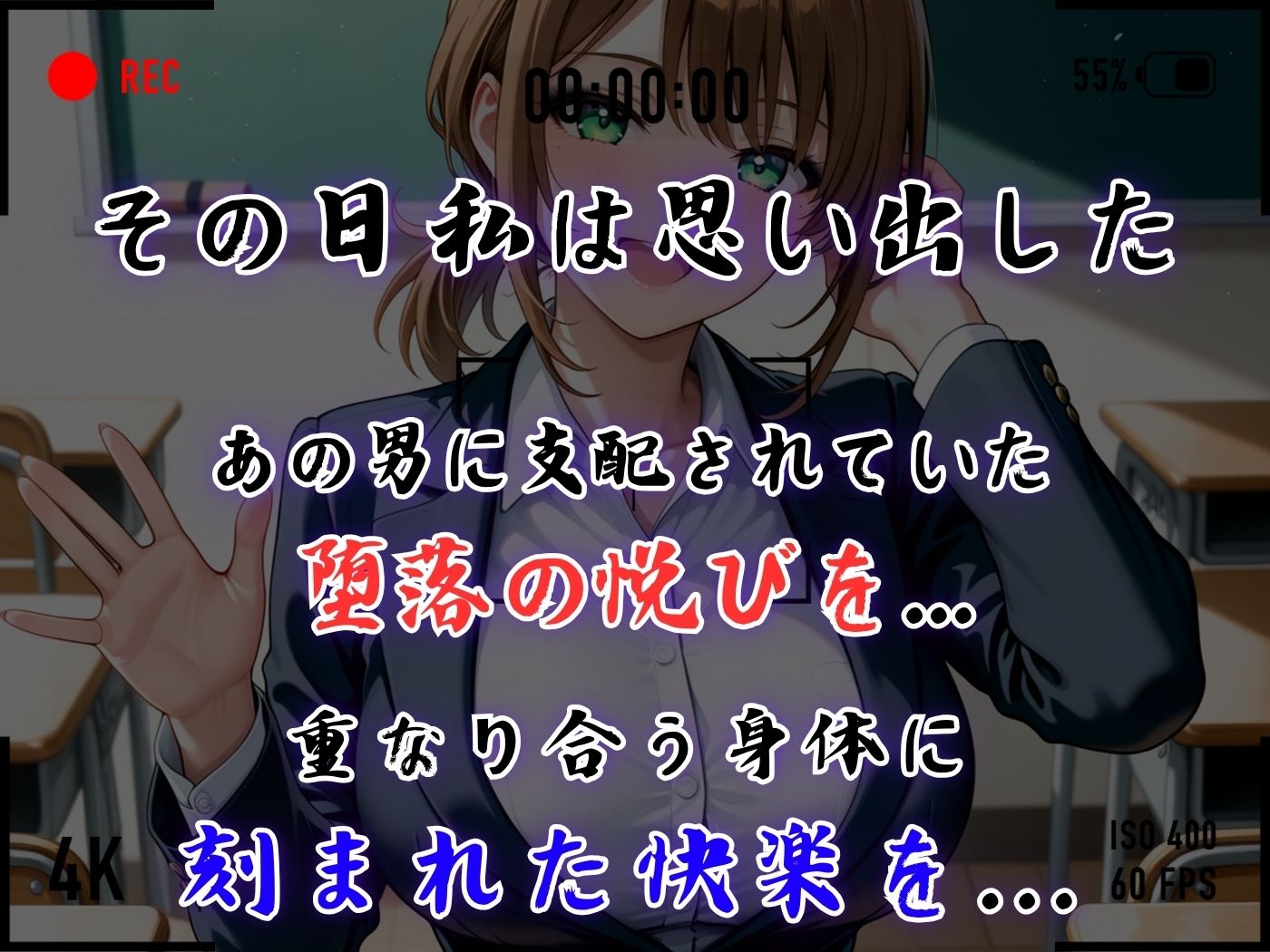サンプル画像3:【4Kイラスト】1万3000人の生徒を抱いた校長による篠原結衣への性指導（学校屋上編）(Re:ライト_栄新学園) [d_683465]