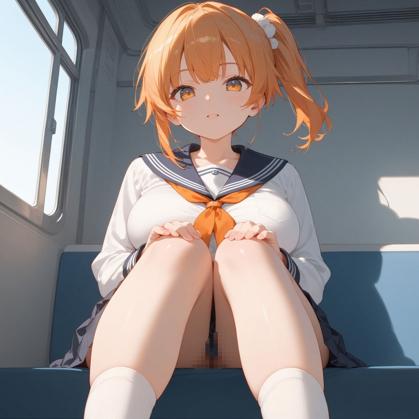 サンプル画像3:ビッチ用レ●プ車両！乗ったら終点まで乗り継ぎまくってください8【制服美少女の厳選CG500枚収録】(アオとハル) [d_683478]