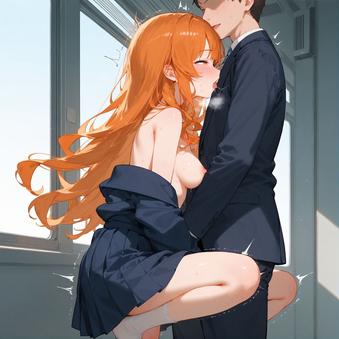 ビッチ用レ●プ車両！乗ったら終点まで乗り継ぎまくってください8【制服美少女の厳選CG500枚収録】_7