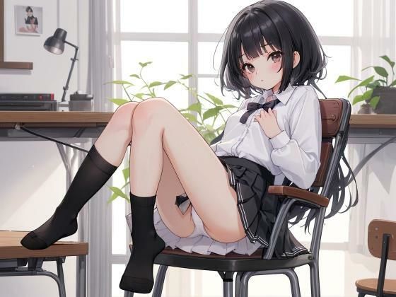 サンプル画像1:JKの妹が泥●してエッチな姿に・・・(日頃の癒し) [d_683519]