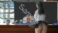 女子アナになった二階堂沙耶・早朝のニュース番組の冒頭でミニスカートでダンスすることを業務命令で強要される:Vol.004『ただの話題作りとのことで電源OFF（のはず）のカメラが4台、ローアングルから彼女のスカート内を覗き込むように設置されている:PV04_水色T-バックパンティで扇風機風チラ』