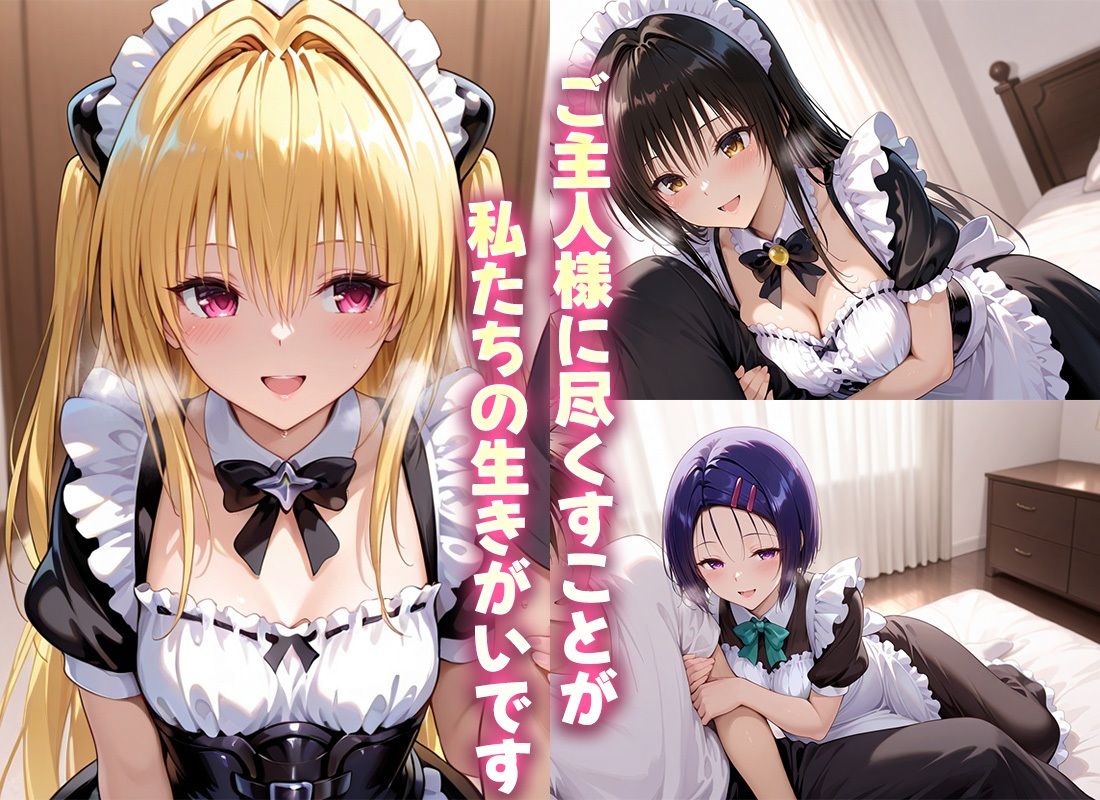 ご奉仕メイドと濃厚あまあま空間〜古手川・西連寺・ヤミ 画像1