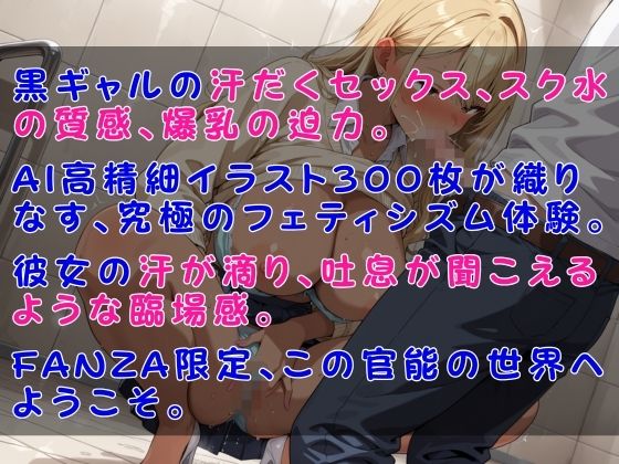 汗だく部活爆乳黒ギャル スク水編 画像10
