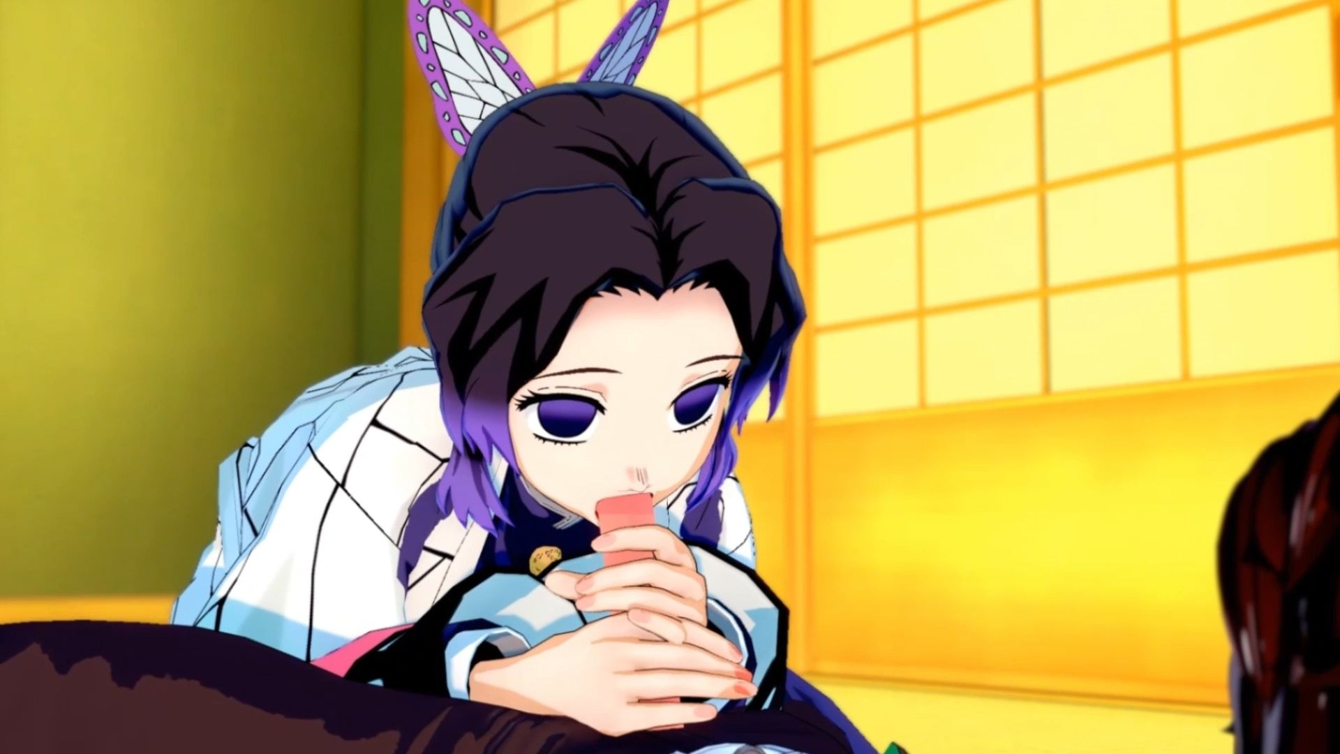 サンプル画像2:胡〇しのぶ・竈〇炭治郎  〜ビッチ〜(ビッチーズ) [d_683839]