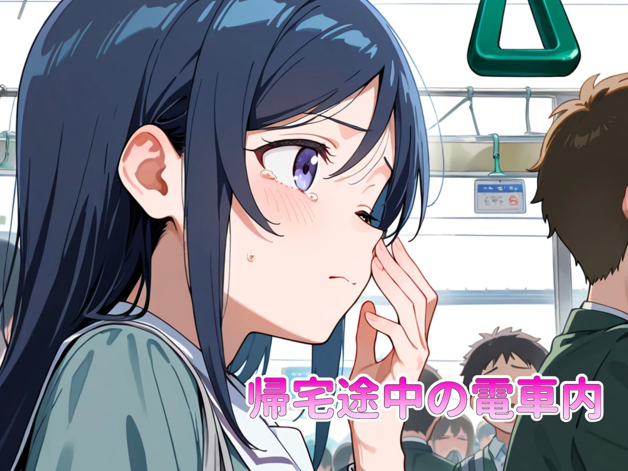 サンプル画像2:恐怖と快楽の電車内〜痴○で目覚めたワタシのカラダ〜あやせ編(潮吹きラビリンス) [d_683934]