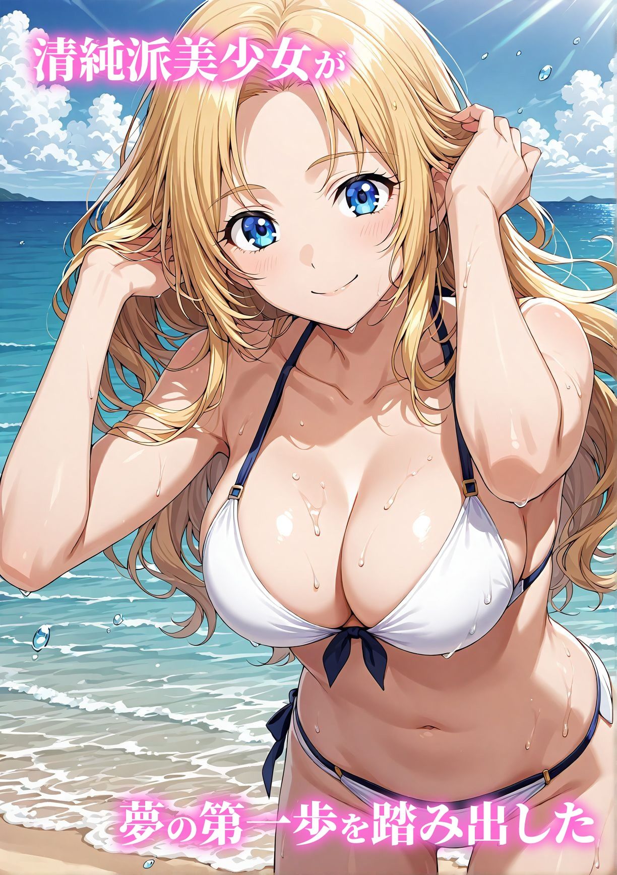 サンプル画像2:話が違う！！セクハラ調教録｜500人のグラビアアイドル編(妄想アトリエ) [d_683960]