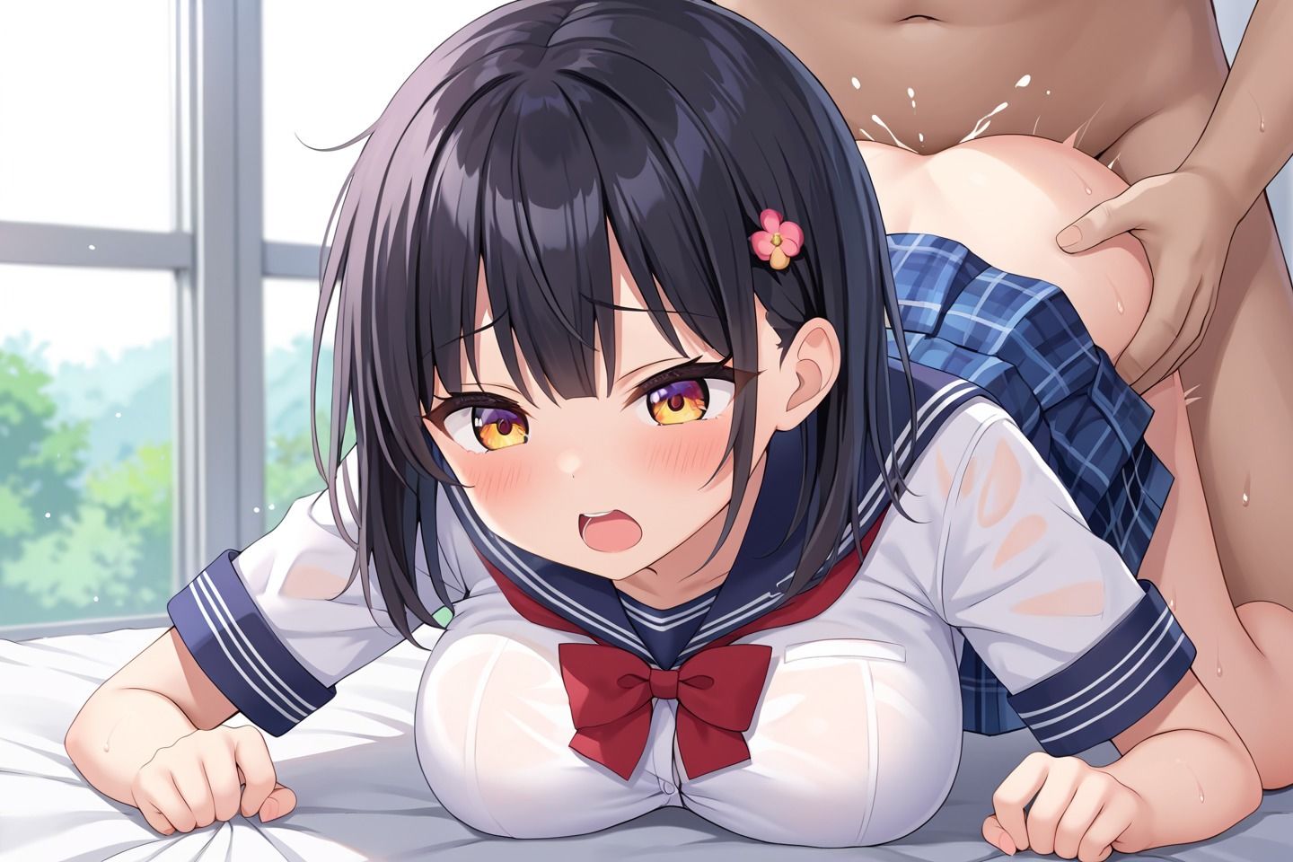 サンプル画像5:調教学園 ロリ顔女子校生(えちまる) [d_683978]