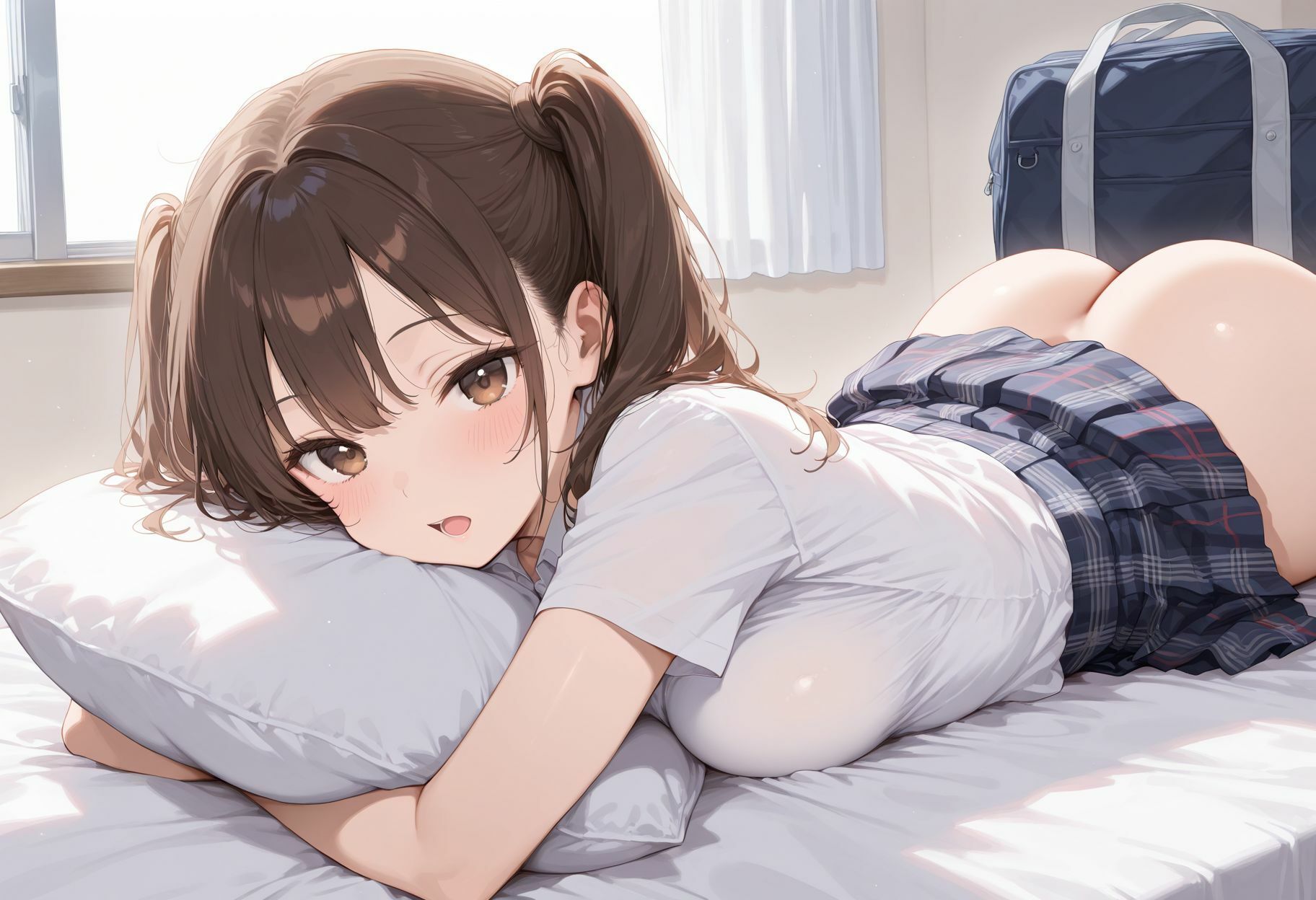 サンプル画像2:反抗期真っ只中の姪っ子 僕が強イクしてあげる(おこさまぷれ〜と) [d_683982]