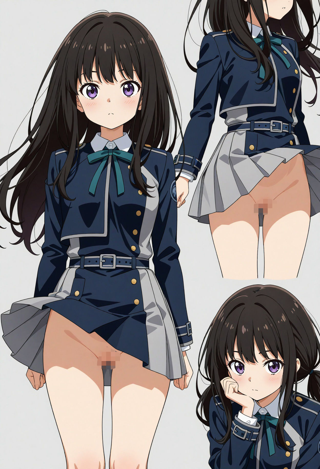 サンプル画像4:立ち絵とローアングル【井ノ上たきな風1】(Lunarith) [d_684082]