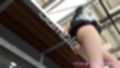 女子アナになった二階堂沙耶・早朝のニュース番組の冒頭でミニスカートでダンスすることを業務命令で強要される:Vol.005『ただの話題作りとのことで電源OFF（のはず）のカメラが4台、ローアングルから彼女のスカート内を覗き込むように設置されている:PV05_ヒョウ柄フルバックパンティで扇風機風チラ』