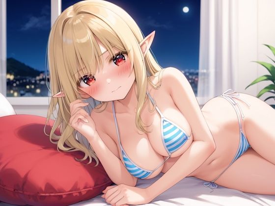 サンプル画像5:エルフ達をお家で性教育〜こっそり中出し種づけ〜(AA ダブルエース) [d_684100]