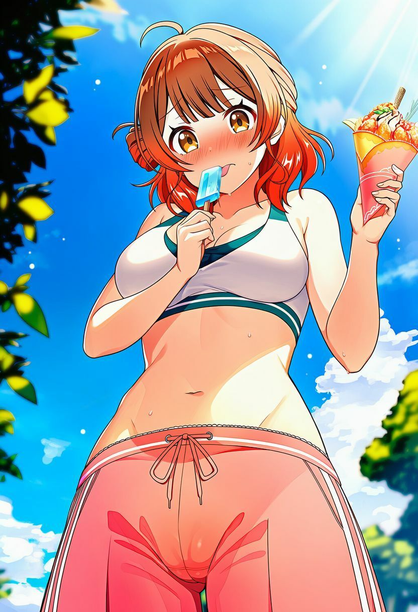 サンプル画像6:濁音学園アイドル、恵体、花海佑芽ちゃんの秘密動画(ぬぎかけぱんつ) [d_684105]