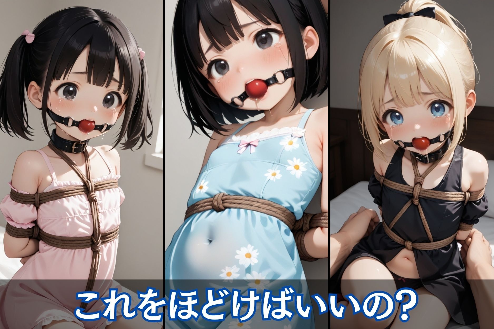 緊縛少女〜遊んでくれるって言ったのに... サンプル画像 6