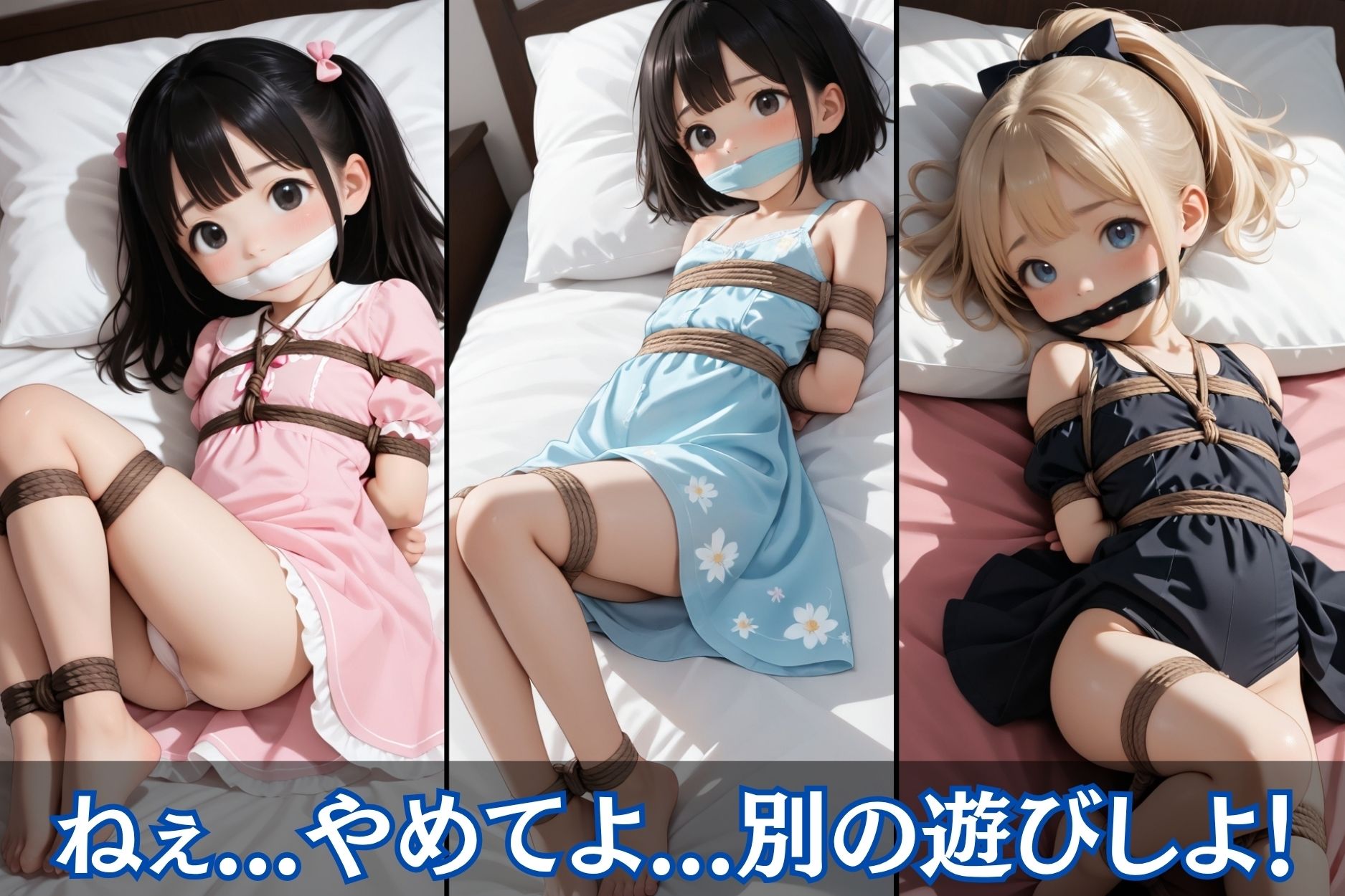緊縛少女〜遊んでくれるって言ったのに... サンプル画像 7