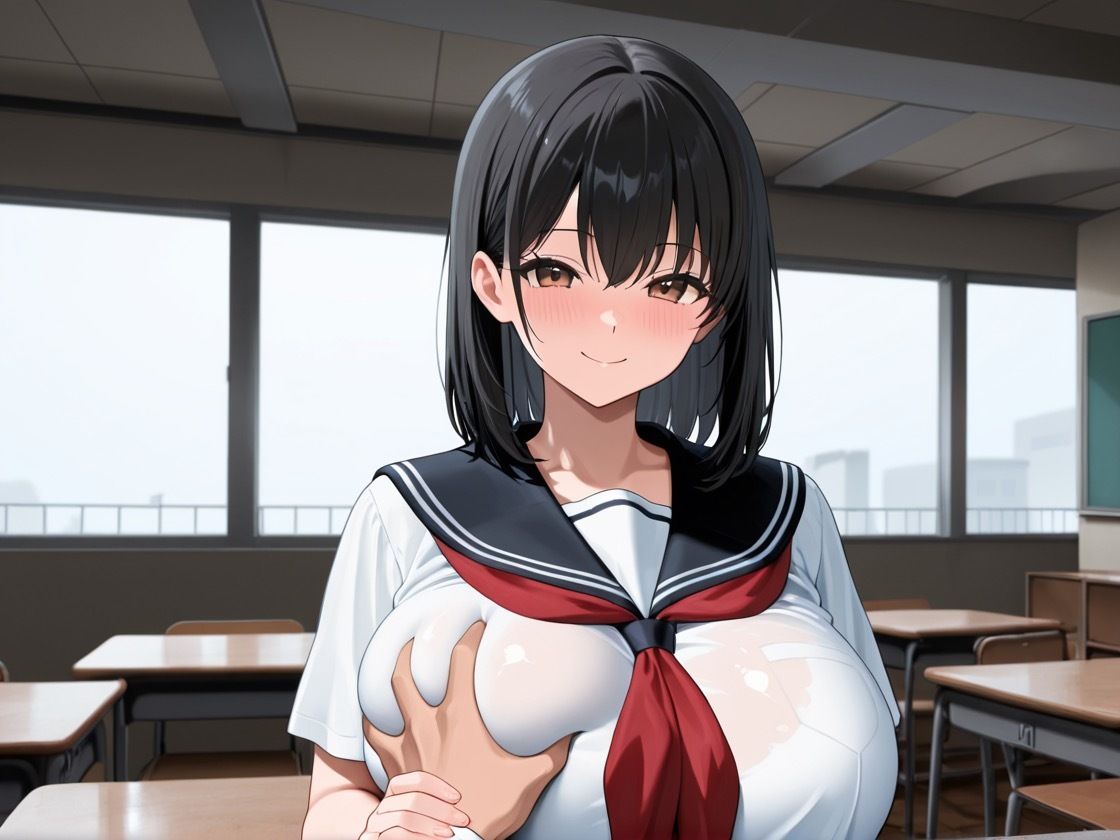爆乳女学生見参 〜学校編〜 画像5