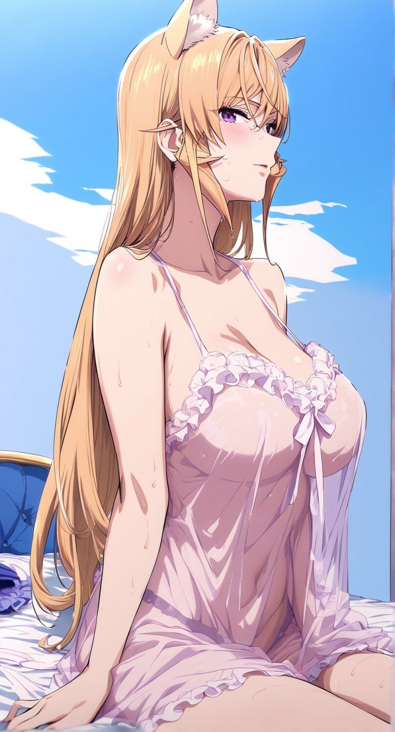 サンプル画像1:薙切えりな猫ランジェリー集(薙切えりな大好きクラブ) [d_684314]