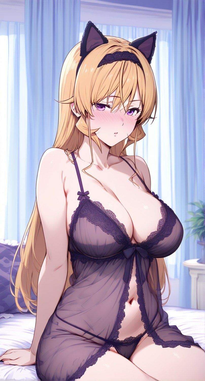 サンプル画像6:薙切えりな猫ランジェリー集(薙切えりな大好きクラブ) [d_684314]