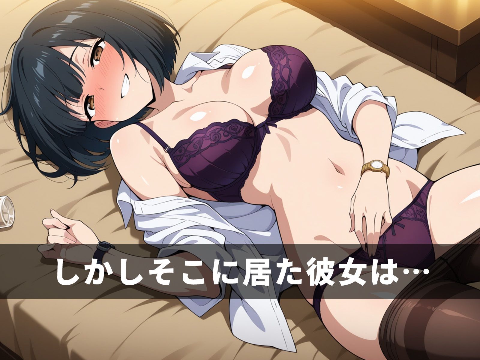 サンプル画像3:怖い女上司が泥●して一晩中絶頂生ハメ(パンドラの書庫) [d_684340]