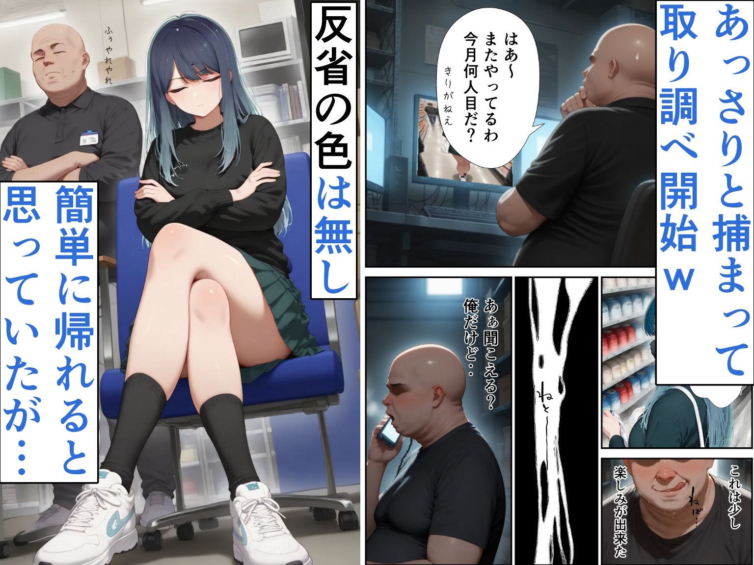 サンプル画像4:お仕置き！万引き娘を理解らセックス！(専ジャグ) [d_684342]