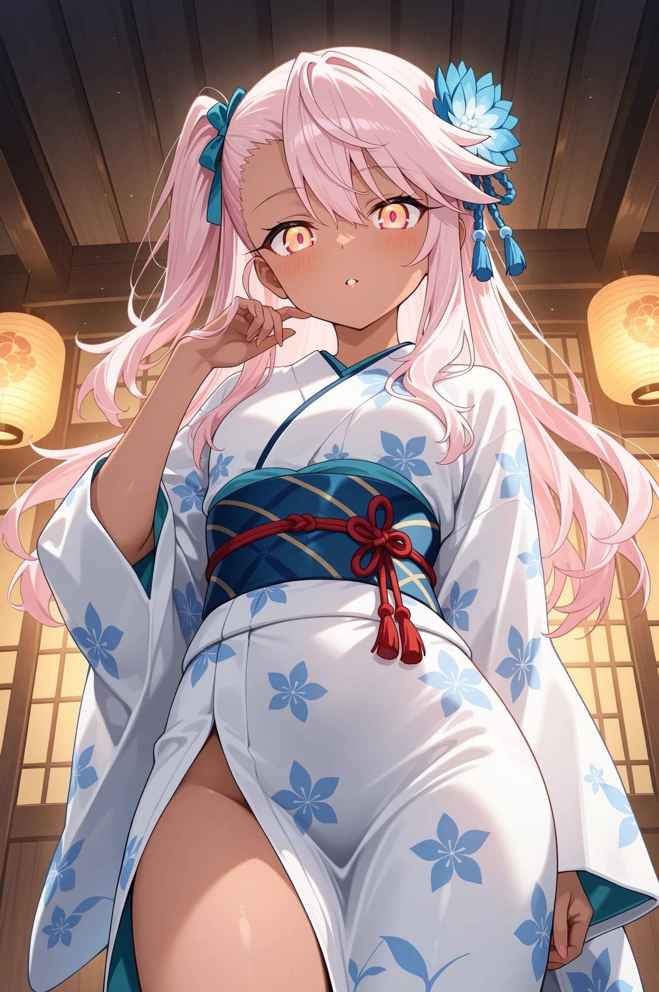 サンプル画像6:虹かけ誌  Fate イラスト集10 クロエ・フォン・アインツベルン  ソフトクリームを舐めているだけだよ、バカだなあ（笑）(九情承太郎商店) [d_684369]